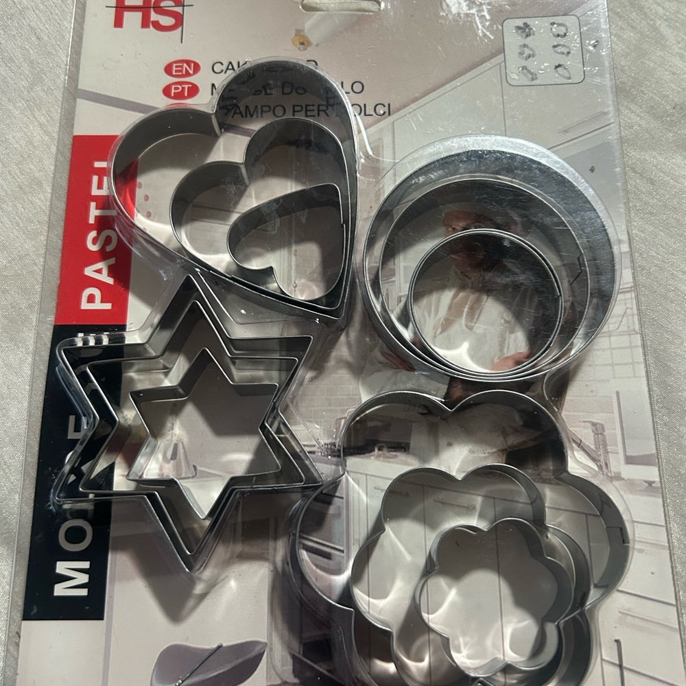 HS Cookie Cutter Set - Silver